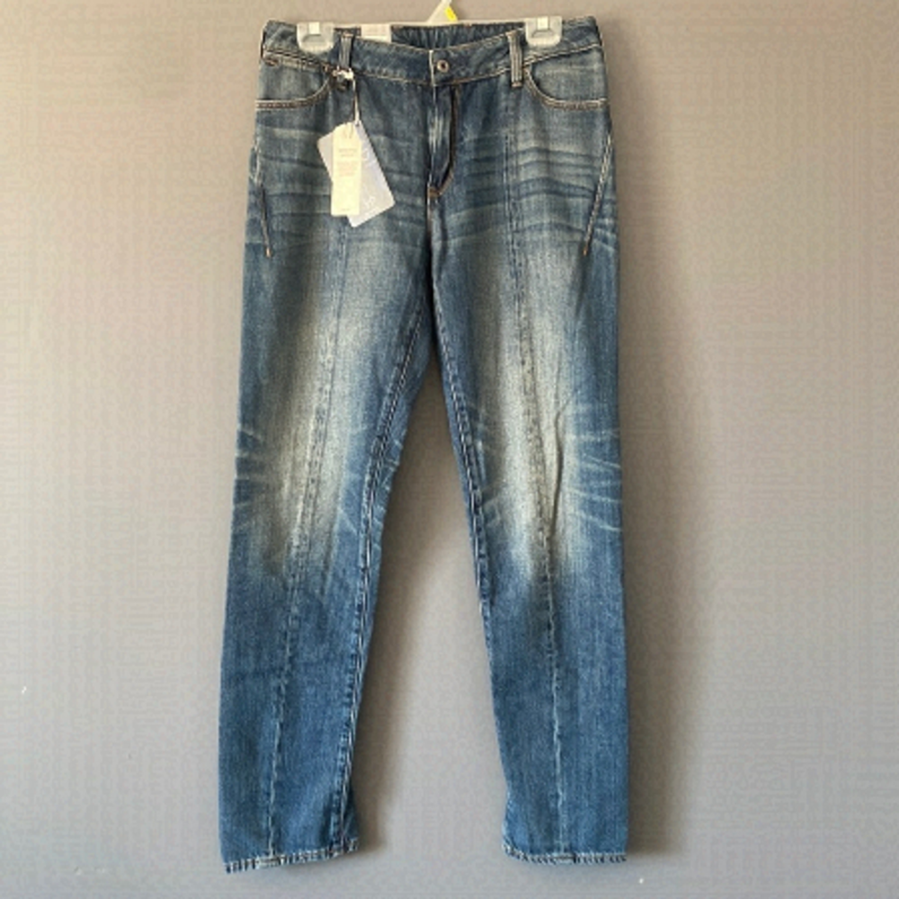 Y2K Coastal Streetwear G-Star Raw Boyfriend Fit Jeans W27 L32 New
